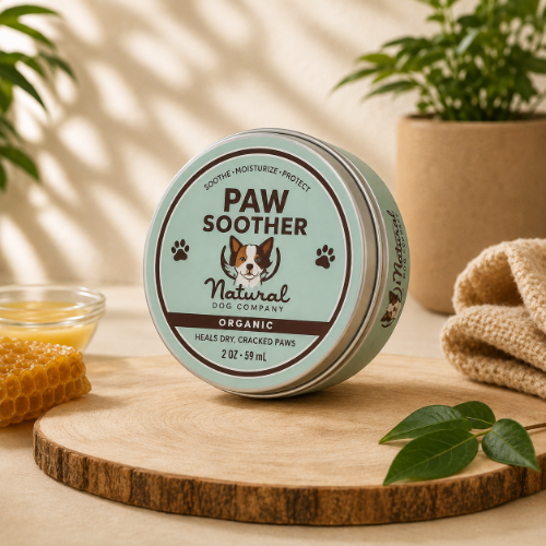 Natural Dog Company Organic Paw Soother Balm – 2 oz / 59 mL