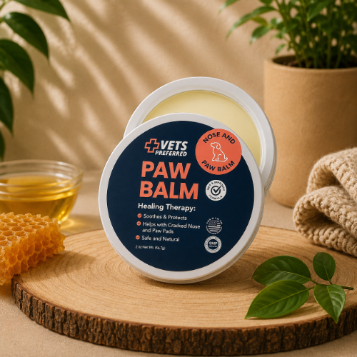 Vets Preferred Paw Balm for Nose & Paw Pads – 2.82 oz / 80g