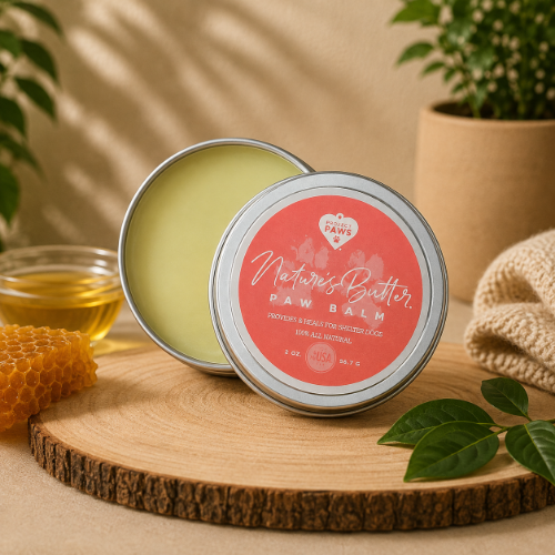 Project Paws Nature’s Butter Paw Balm – 100% All-Natural, 2 oz / 56.7g